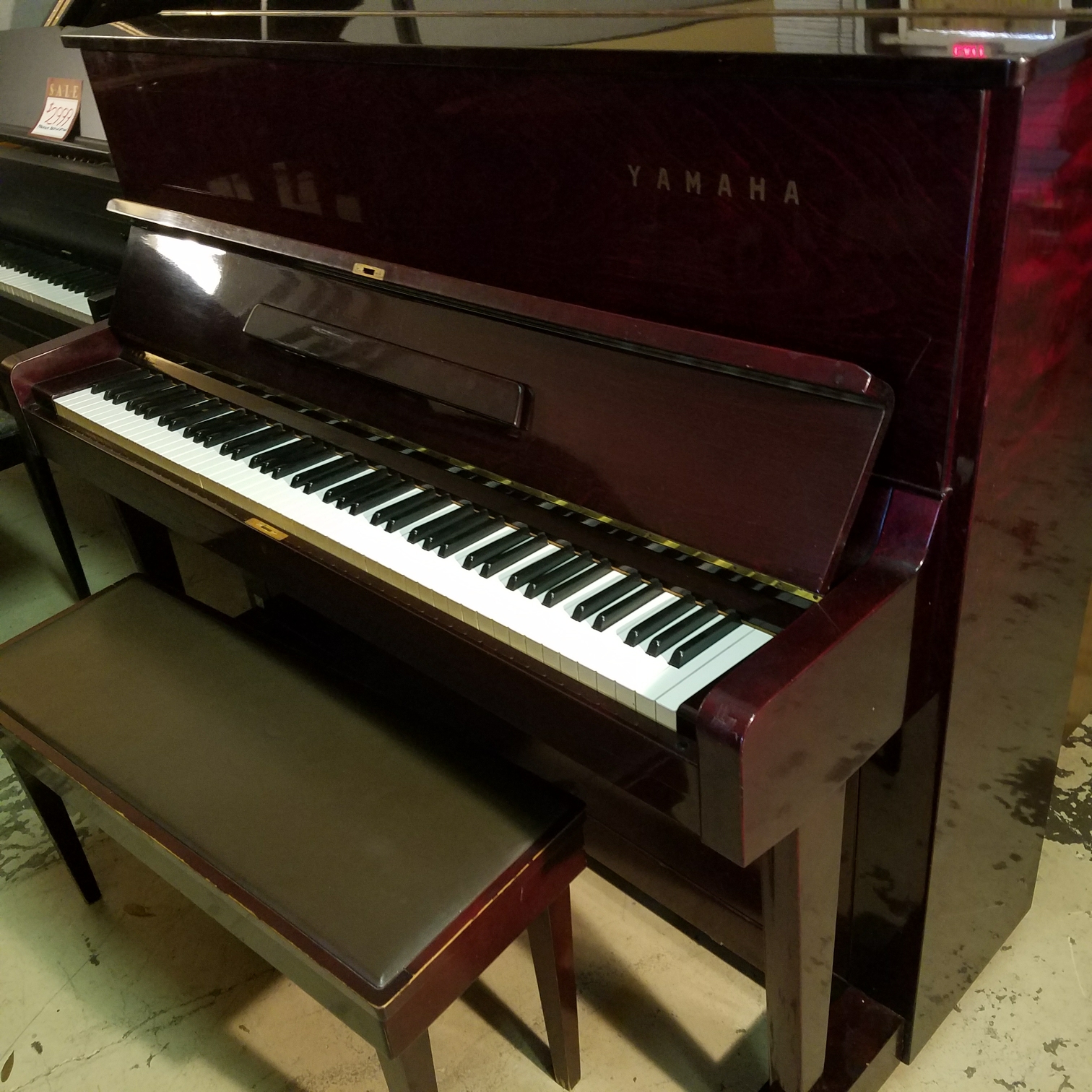 Yamaha U1 Mahogany Studio The Piano Guys