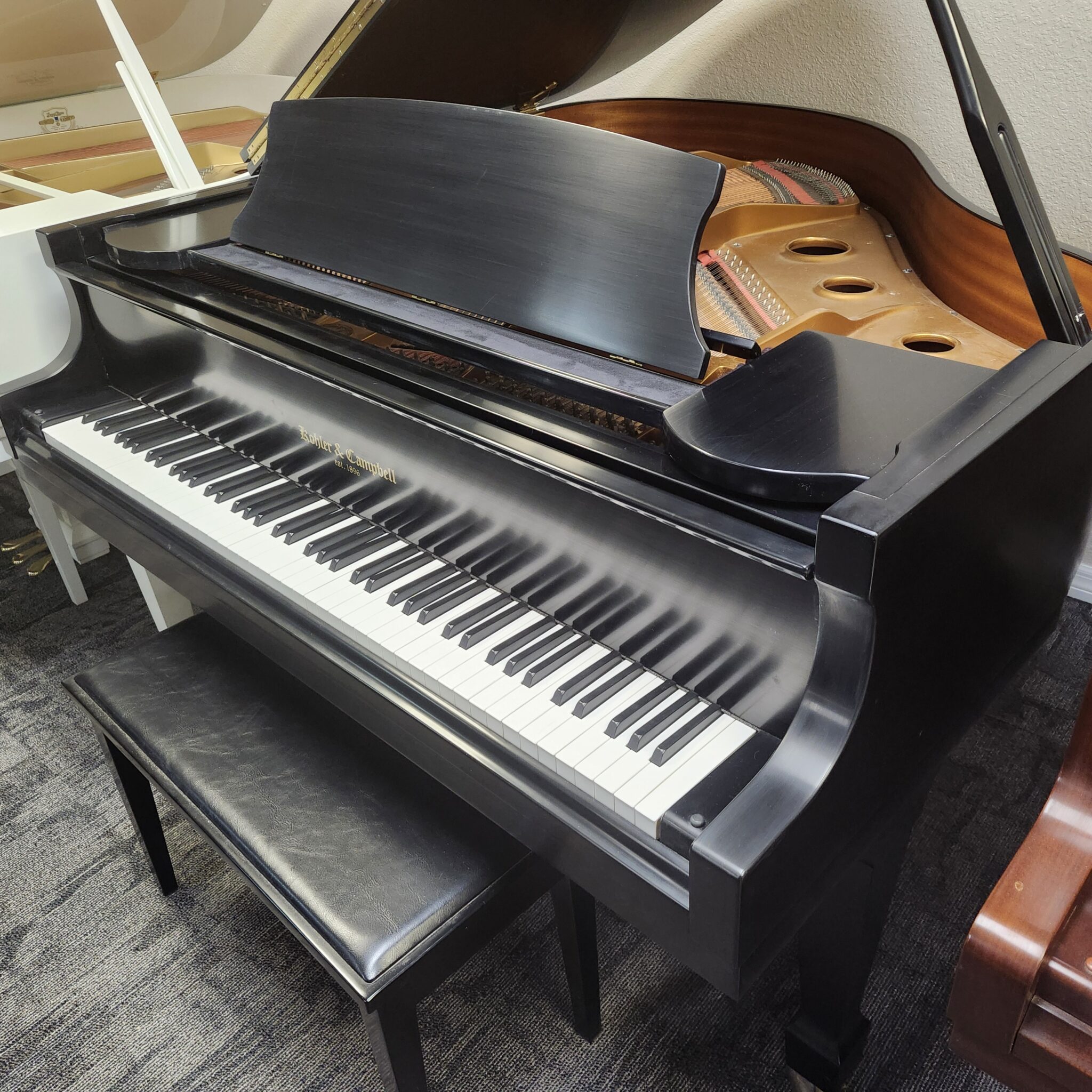 Kohler & Campbell Ebony Satin Baby Grand